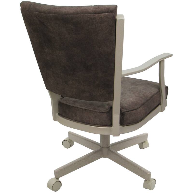 Montana Swivel Metal Dining Caster Chair on Reading Base