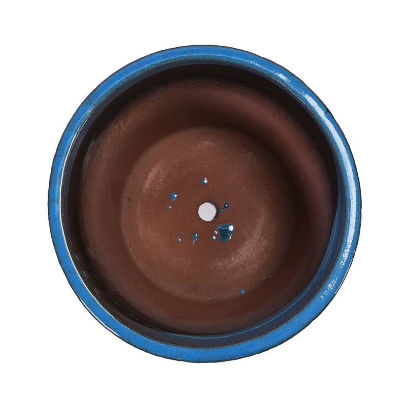 Handmade Ceramic Planter with Speckled Glaze, for Orchids Succulents