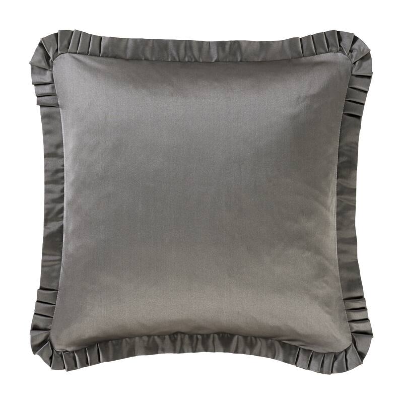 J. Queen New York Bolero Silver Euro Sham