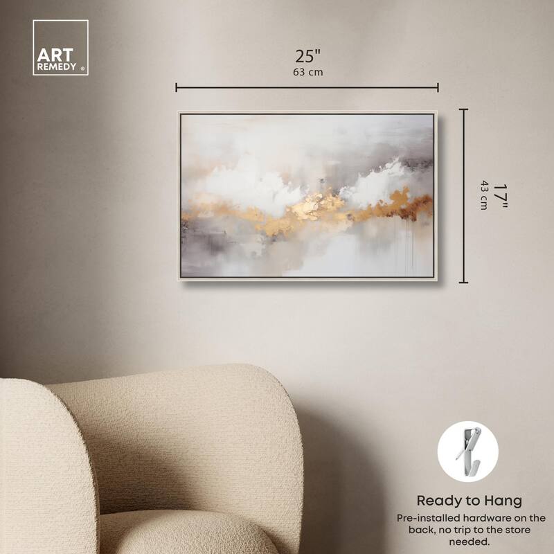 Cloudborn Glow I Canvas by Art Remedy