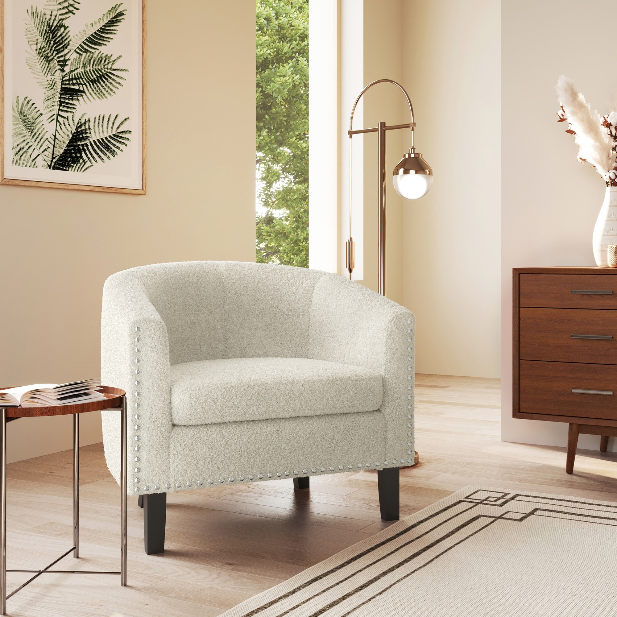 Belleze barrel outlet chair