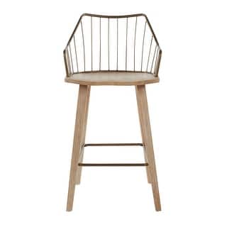 The Gray Barn Winston Fixed-Height Counter Stool