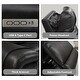 preview thumbnail 4 of 7, 107" Wide Genuine Leather 3-seat Recliner Sofa Reclining Sofa Couches for Living Room with Storage Console, Adjustable Headrest