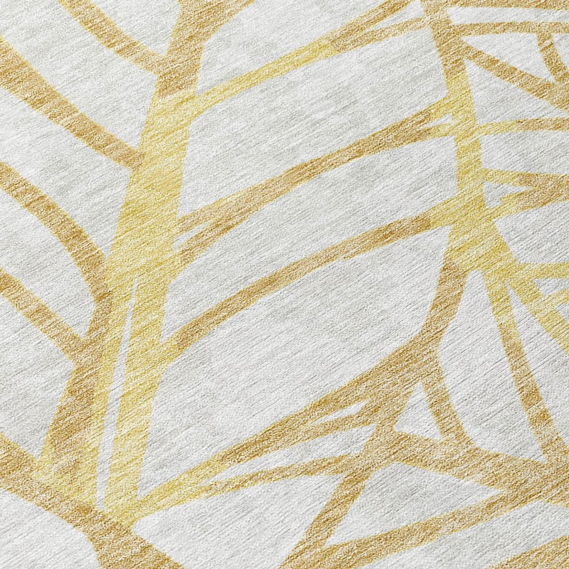 HomeRoots Floral Transitional Rectangle Outdoor Rug