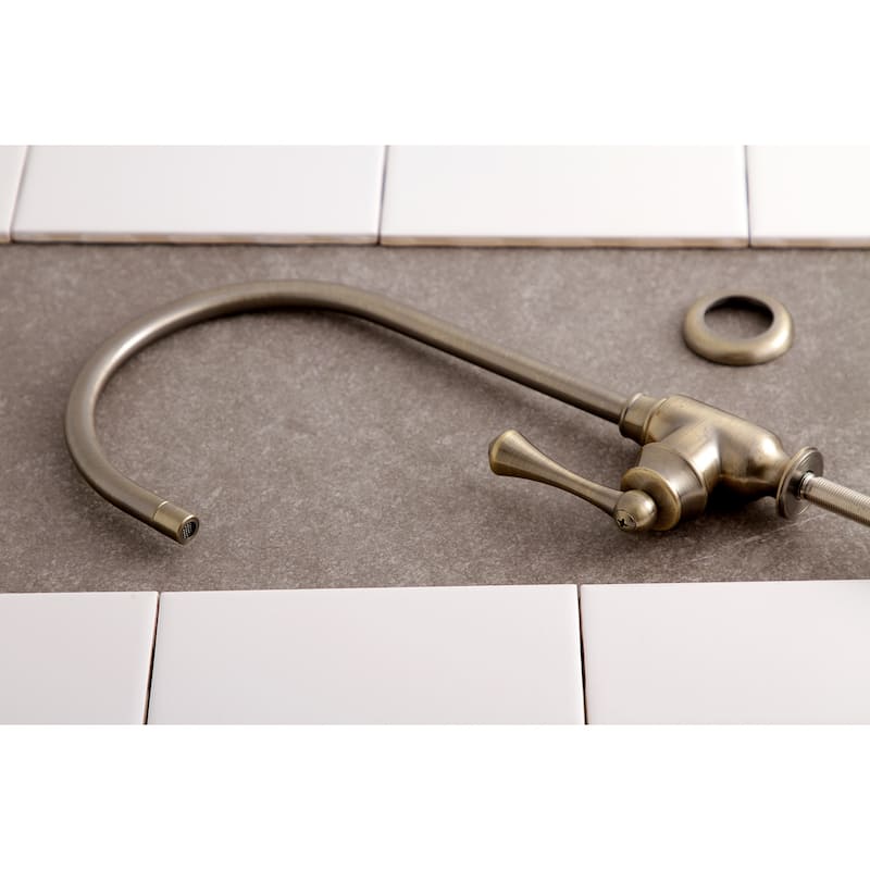 Vintage Single-Handle Water Filtration Faucet