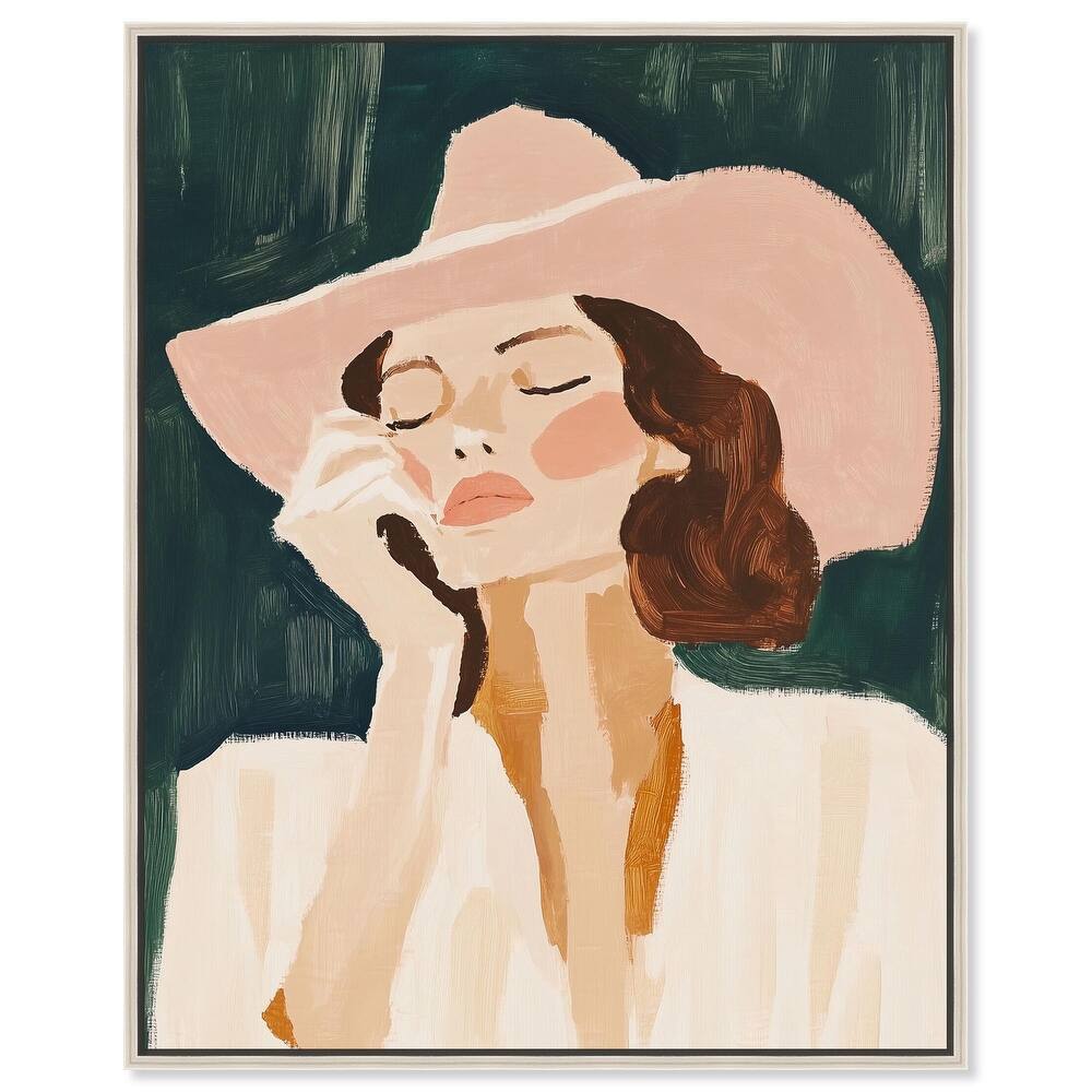 Sun Hat Canvas by Art Remedy