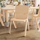 preview thumbnail 3 of 10, 10 Pack Plastic Stackable School Chair with 12" Seat Height - Preschool Chair