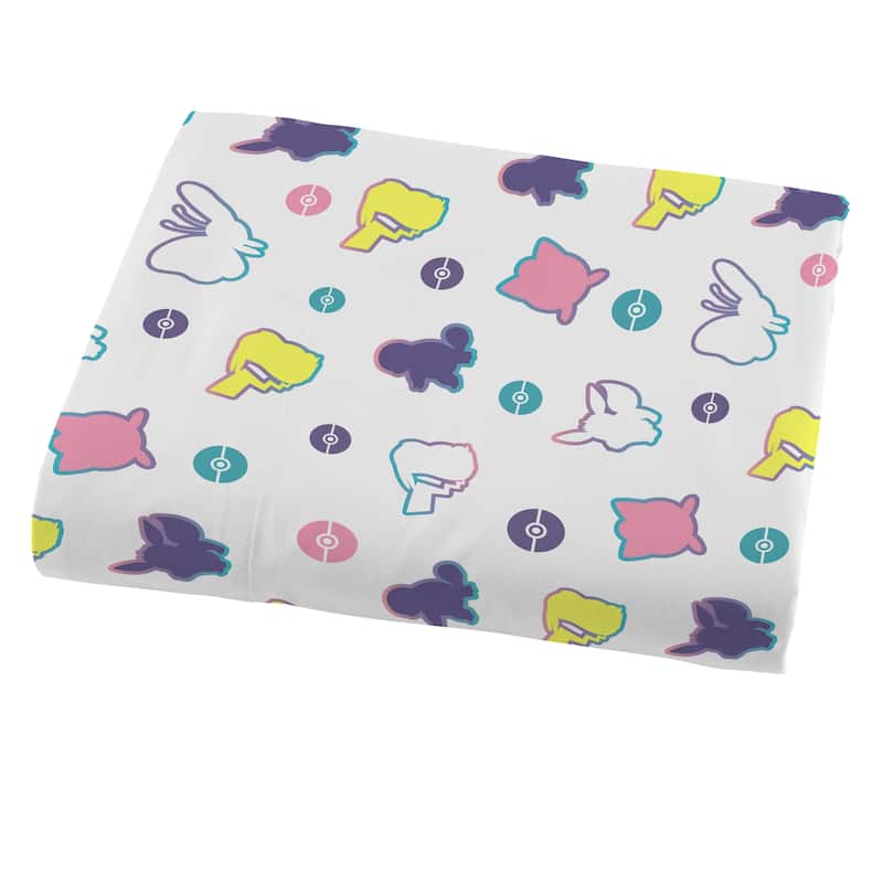 Pokemon Friendly Battle Rotary 5-piece Full Bed in a Bag Set