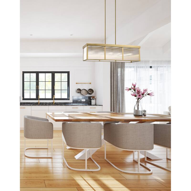 Z-Lite 7504-42L Carnaby 10 Light 43" Wide Linear Chandelier