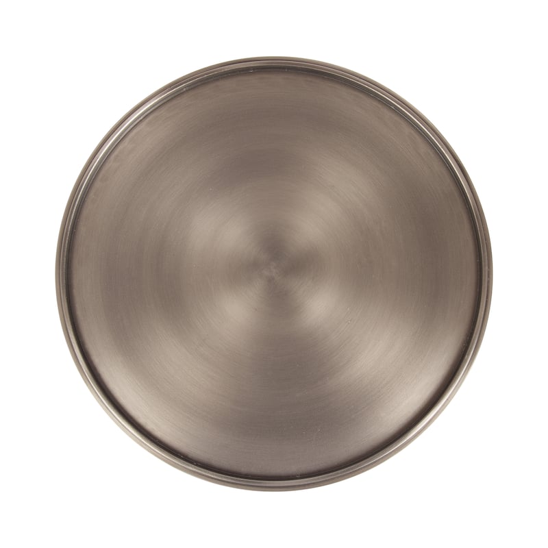 Kate and Laurel Engles Adjustable Polished Metal Table and Plant Stand