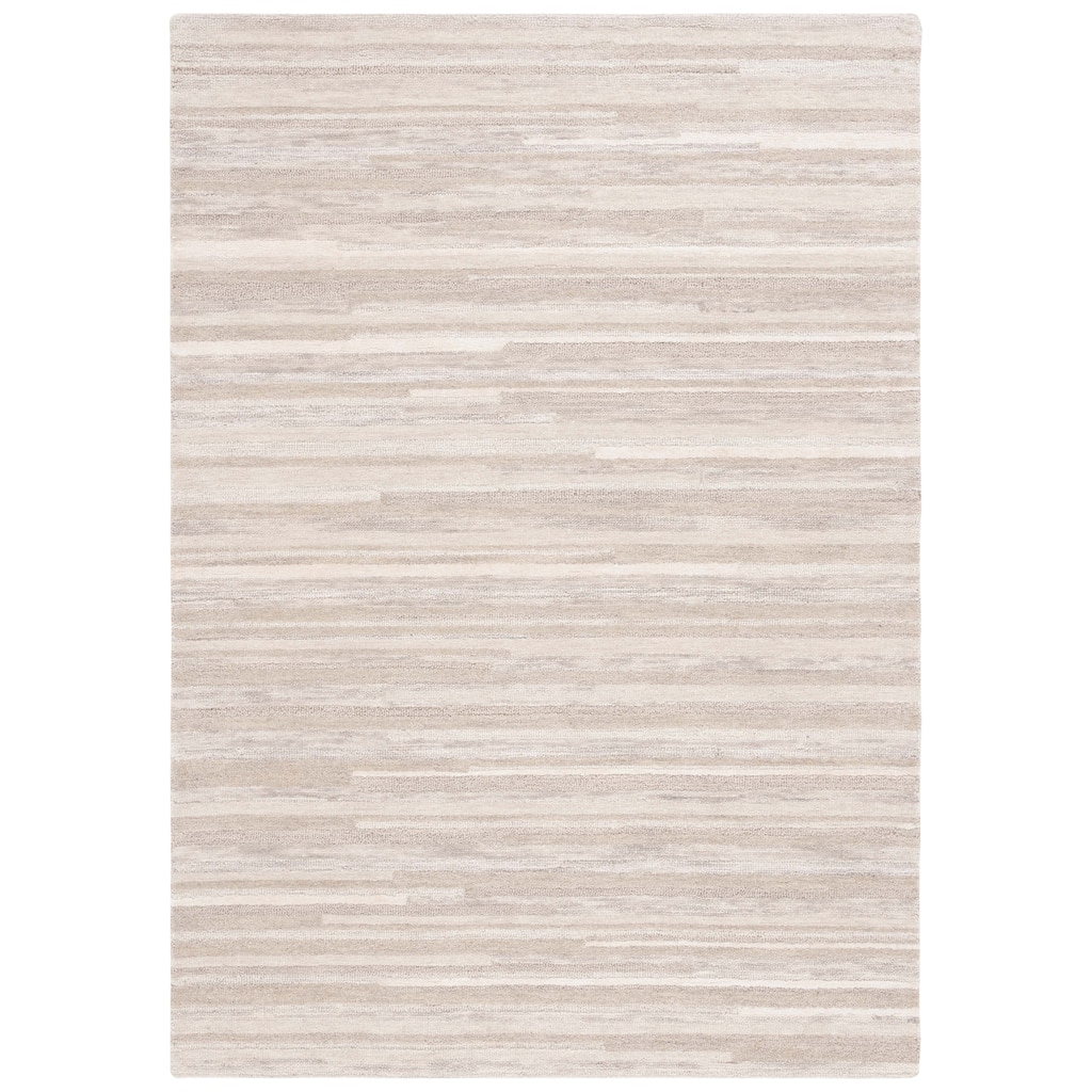 SAFAVIEH Handmade Ebony Veerle Modern & Contemporary Wool Rug