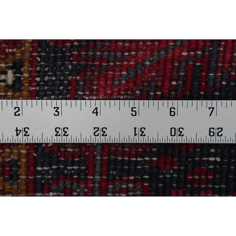 Hand Knotted Oriental 100% Wool Carpet Traditional Medallion Red Heriz Area Rug - 12' 10'' X 9' 10''