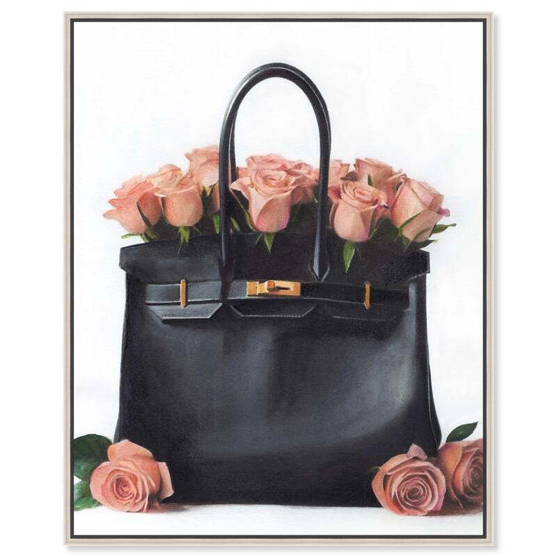 Doll Memories - Exclusif Roses Canvas by Art Remedy - Silver - 16" x 20"