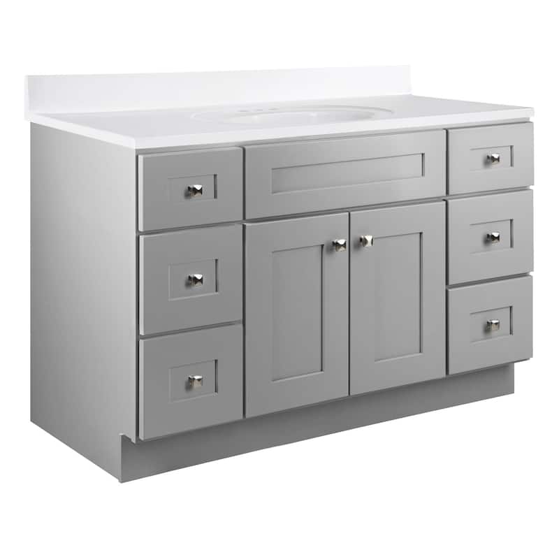 Design House 215772 Brookings 48" Single Free Standing Vanity Cabinet