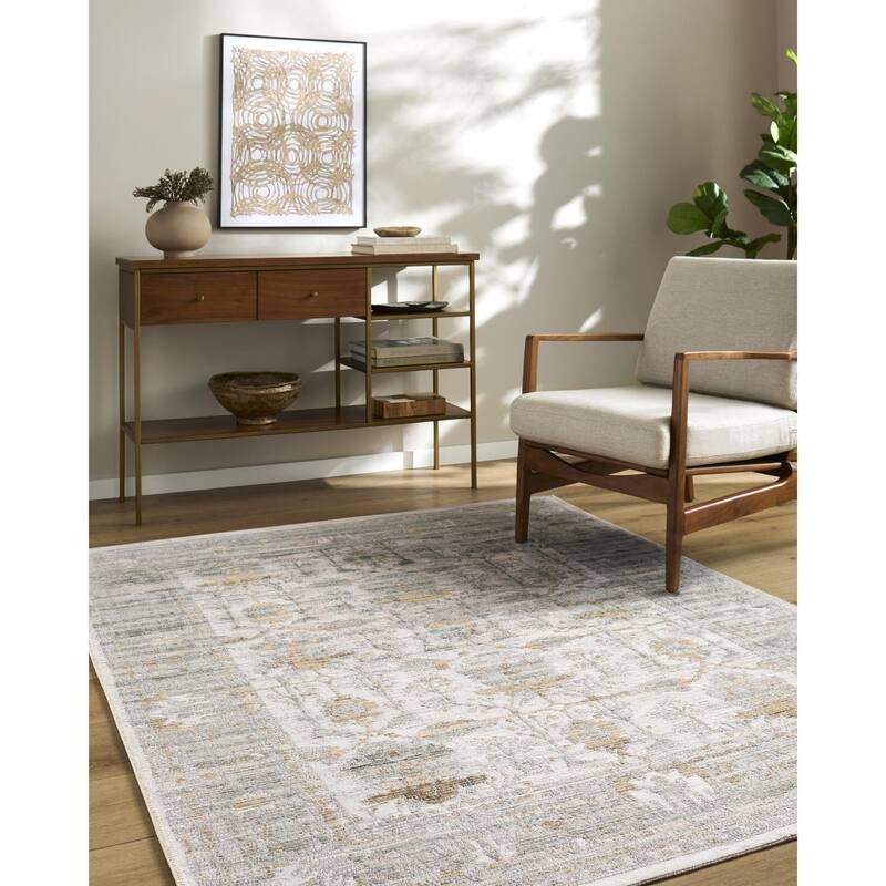 Livabliss Goblen Traditional Area Rug - Sage - 7'10" x 10'