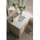 preview thumbnail 6 of 12, James Martin Vanities Bristol 36" Single Vanity, Vintage Vanilla Arctic Fall Solid Surface