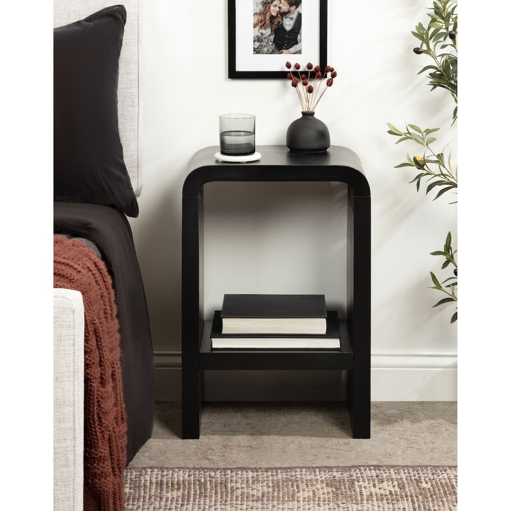 Kate and Laurel Reddy Radius Arch Side Table - 16x12x24