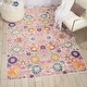 preview thumbnail 138 of 178, Nourison Passion Boho French Country Floral Area Rug. 5'3" x 7'3" - Silver - Runner