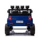 preview thumbnail 10 of 29, 2-Seater 24V Ride-On Truck with Powerful 4WD Motors, LED Lights, MP3 Player, Battery Powered Electric Car