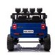preview thumbnail 17 of 29, 24V 2-Seater Ride-On Truck Car with 4WD Motors, 2.4G Remote Control, Soft Start, and LED Lights, Toys Gifts