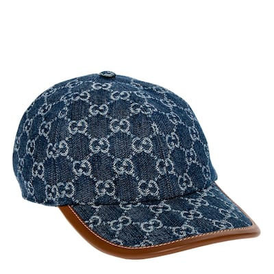 Gucci GG Denim Baseball Cap