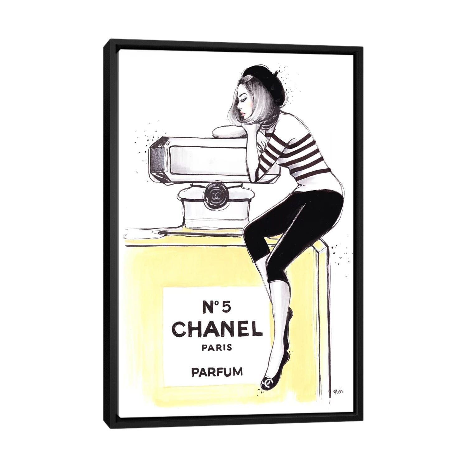 large chanel poster