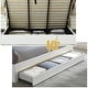preview thumbnail 4 of 15, Plywood Frame Upholstered Platform Bed with Lift-up Storage