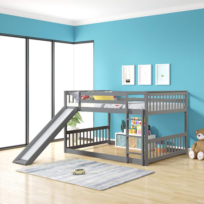 Full over Full bunkbed with Slied