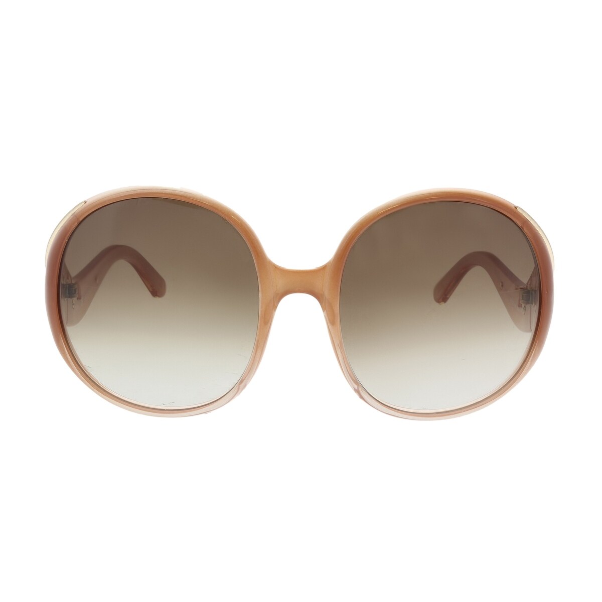 Shop Chloe Ce727s 234 Gradient Burntbeige Cat Eye Sunglasses 59