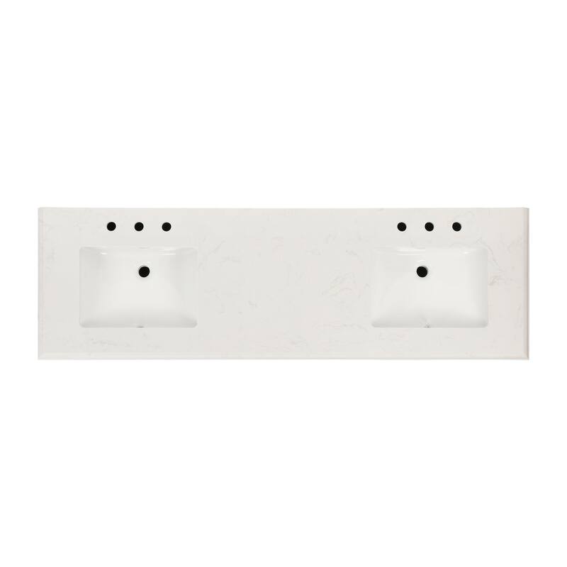Vanity Sink Combo with Marble Countertop