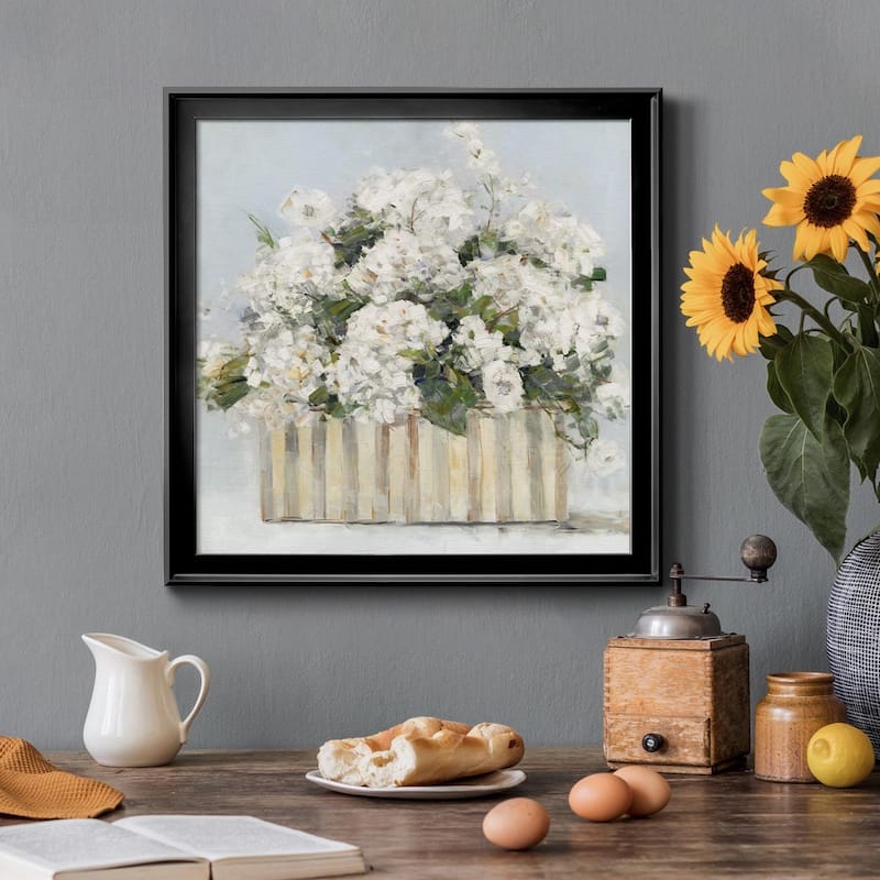 Sweet Hydrangeas-Premium Framed Canvas - Ready to Hang