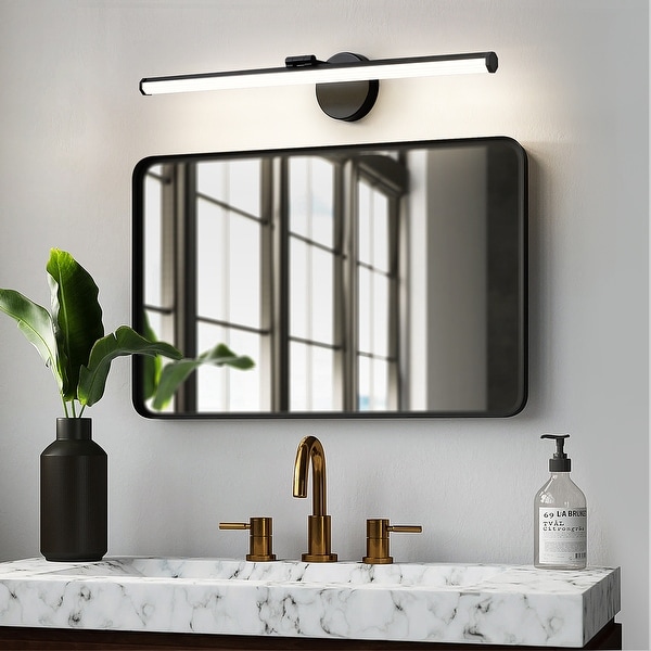 Modern Bathroom Vanity Light Black Bar Wall Lights for Bathroom Mirror Cabinets Bedroom