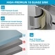 preview thumbnail 2 of 3, CB HOME 25'' Modern Drop in Stainless Steel Kitchen Sink,Top Mount Single Bowl Sink with Three Faucet Hole - 25''X22''X8''