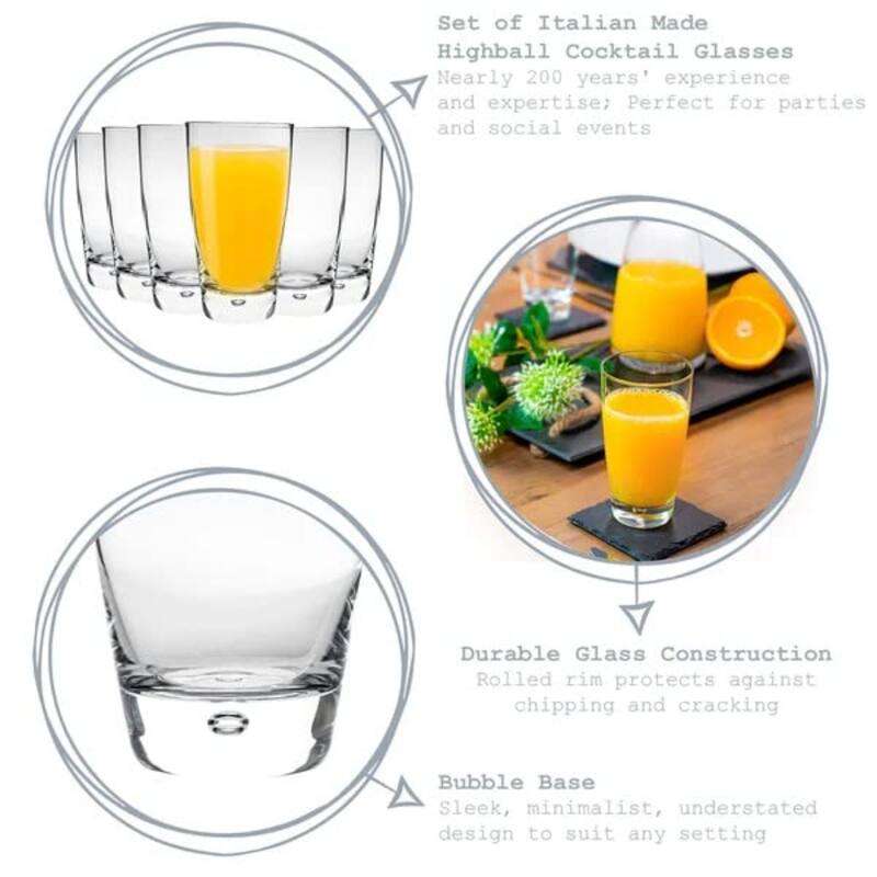 Bormioli Rocco Luna Beverage Glass