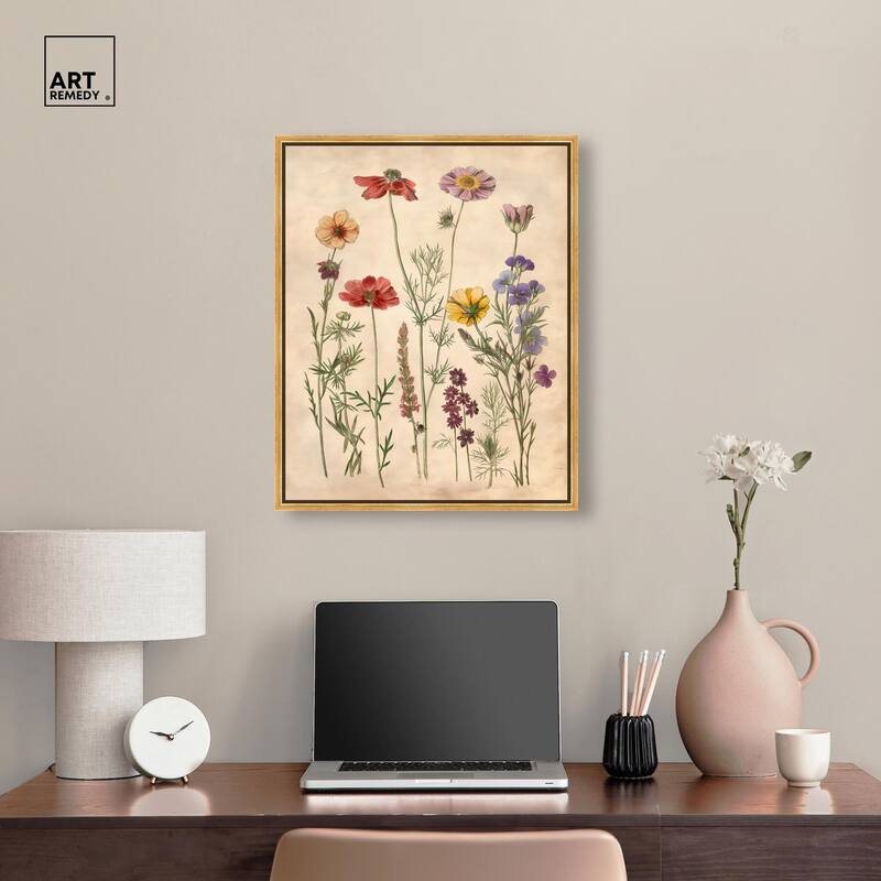 Pollinator Portrait II Canvas by Art Remedy