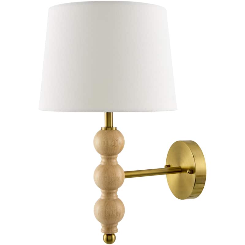 Livabliss Wiluna Rustic Wall Sconce - 12"L x 10"W x 17"H