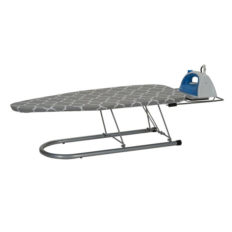 Household Essentials Steel Table Top Ironing Board with Iron Rest