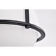 preview thumbnail 10 of 10, Nuka 12 Inch Modern Semi-Flush Mount Pendant Ceiling Lighting
