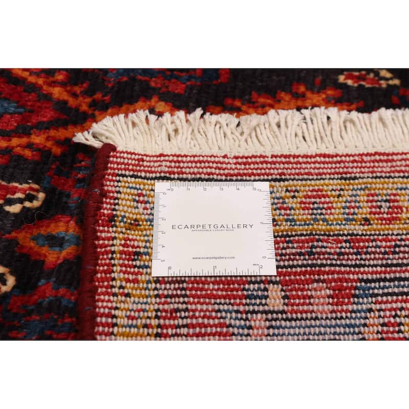 ECARPETGALLERY Hand-knotted Andelz Navy Wool Rug - 3'7 x 6'0