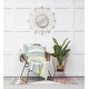 preview thumbnail 10 of 8, 20" x 20" Benn Striped Tufted Texture Cotton Decorative Throw Pillow With Insert