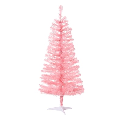 Prelit Colorful Mini Spruce Christmas Tree w/ LED Lights - 4ft