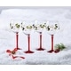 preview thumbnail 3 of 1, Pfaltzgraff Winterberry 13 Oz Handpainted Goblet Set of 4