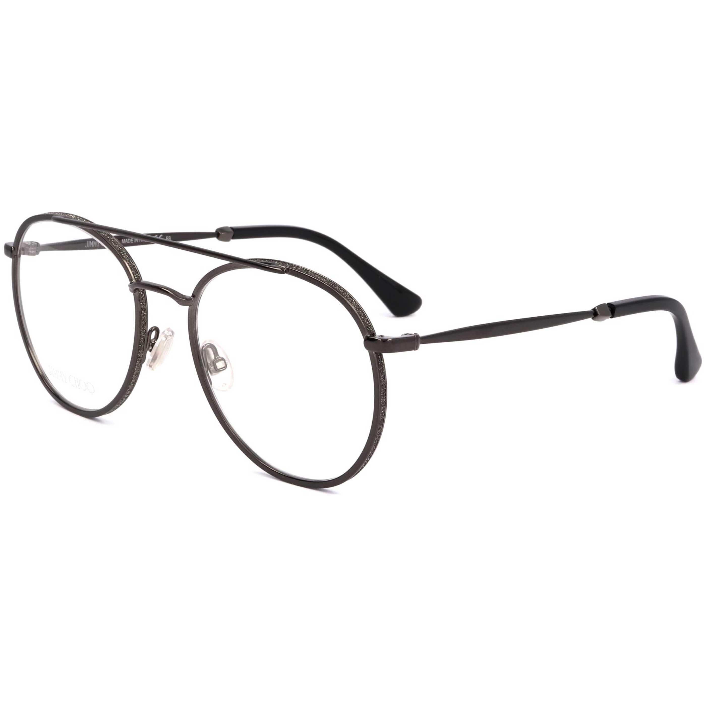 Jimmy Choo Women's 52mm Grey Gold Glitter Opticals JC279-P4G-52