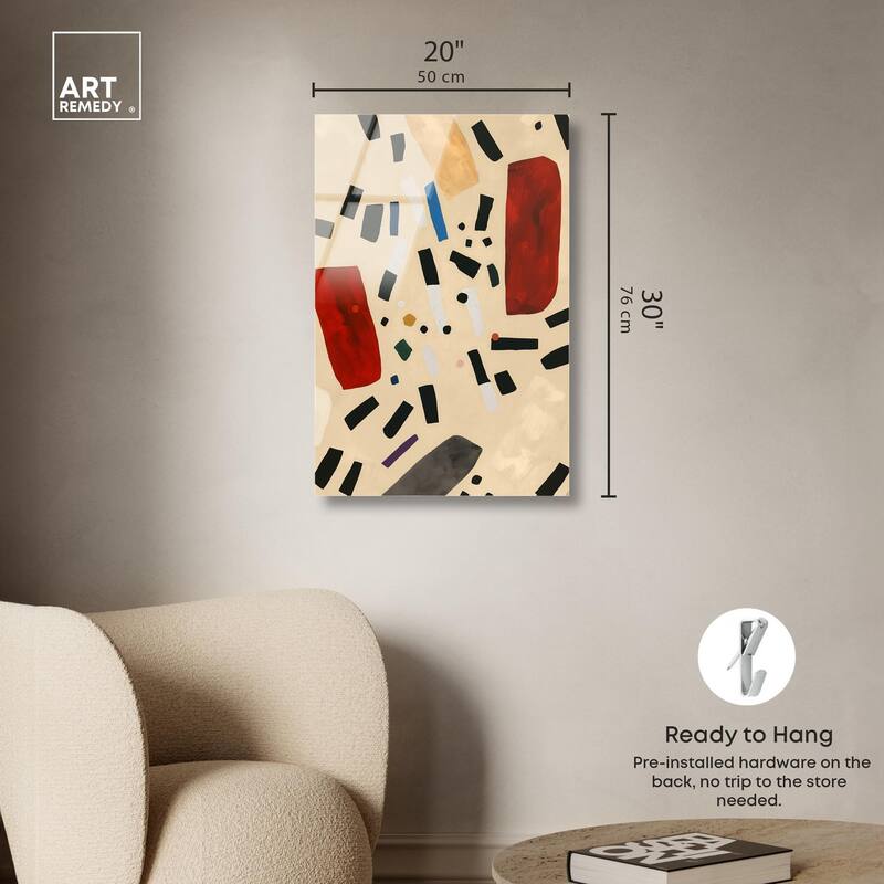 Mindscape Mosaic II Acrylic by Art Remedy, Ready to Hang