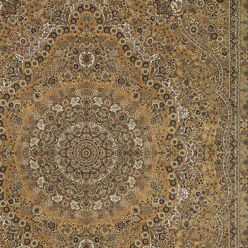 HomeRootsMedallion Traditional Runner Area Rug