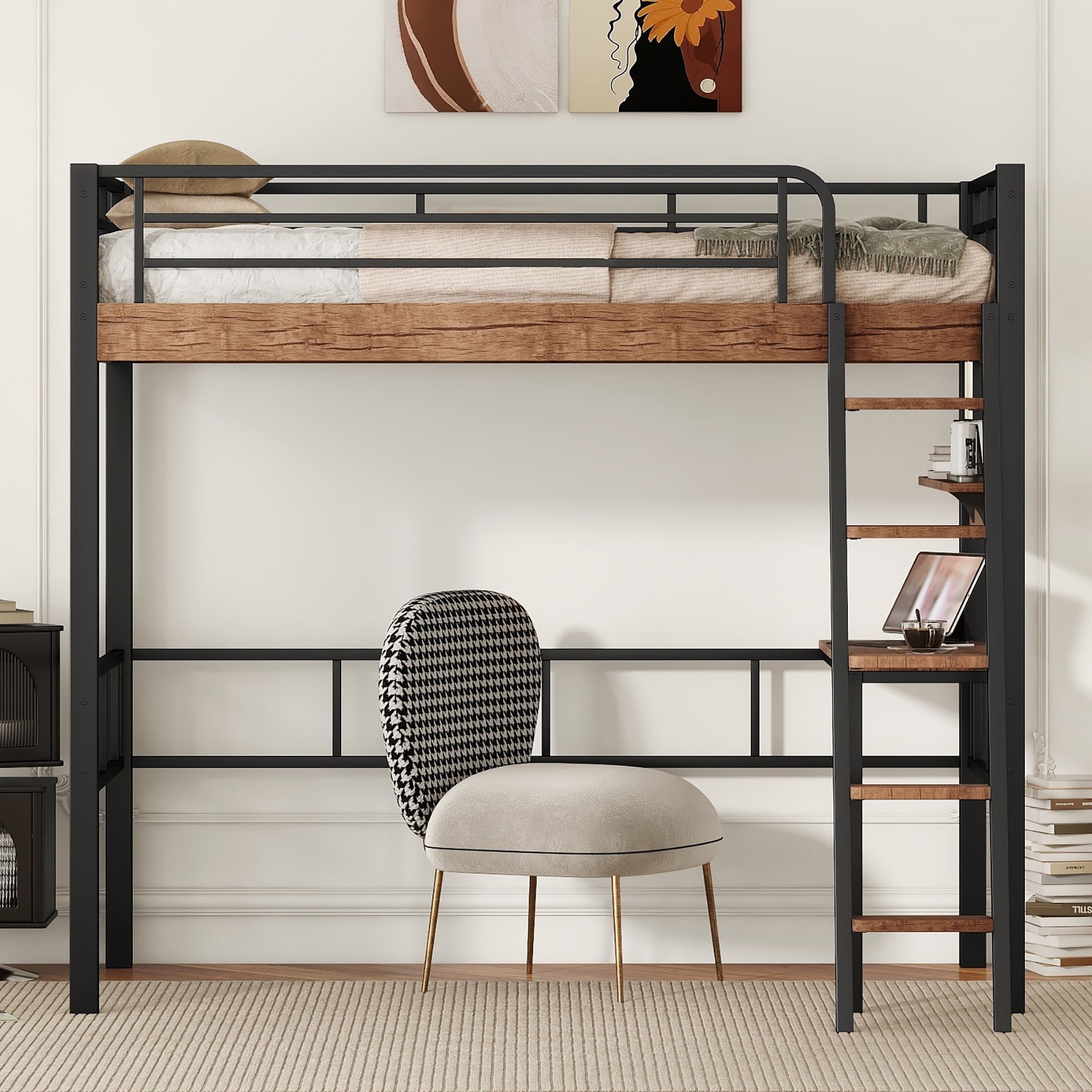 Asten twin deals platform with desk