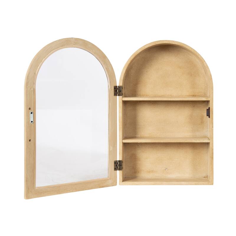 Kate and Laurel Arcott Arch Wall Cabinet