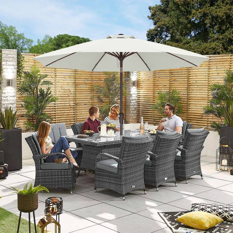 ABCCANOPY 9FT Patio Umbrella with Push Button Tilt