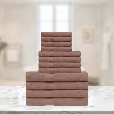 Superior Ismailia Egyptian Cotton 12-Piece Towel Set