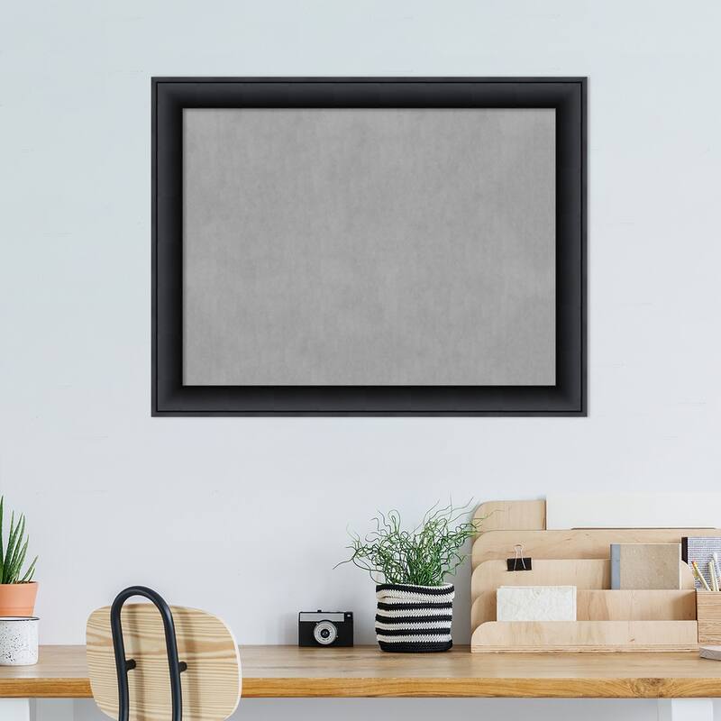 Framed Magnetic Board, Nero Black